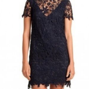 Nwt black V-neck Sheath Mini Dress